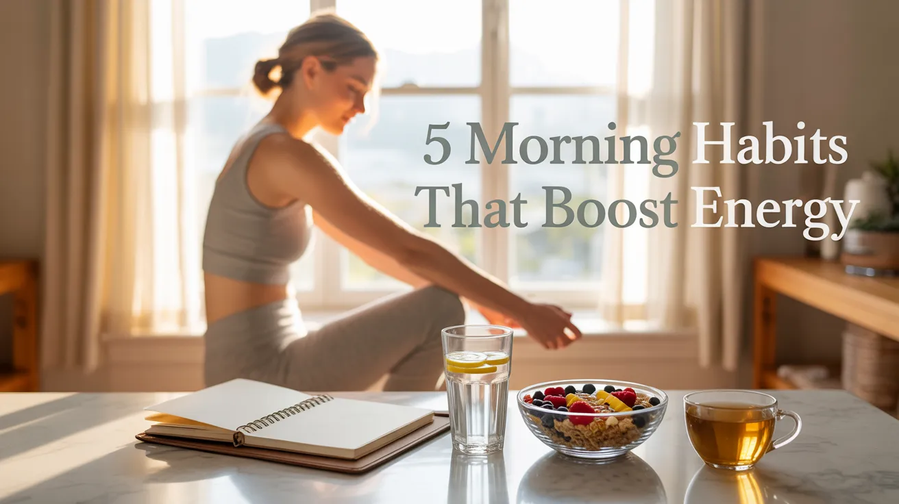 5 Morning Habits That Boost Energy