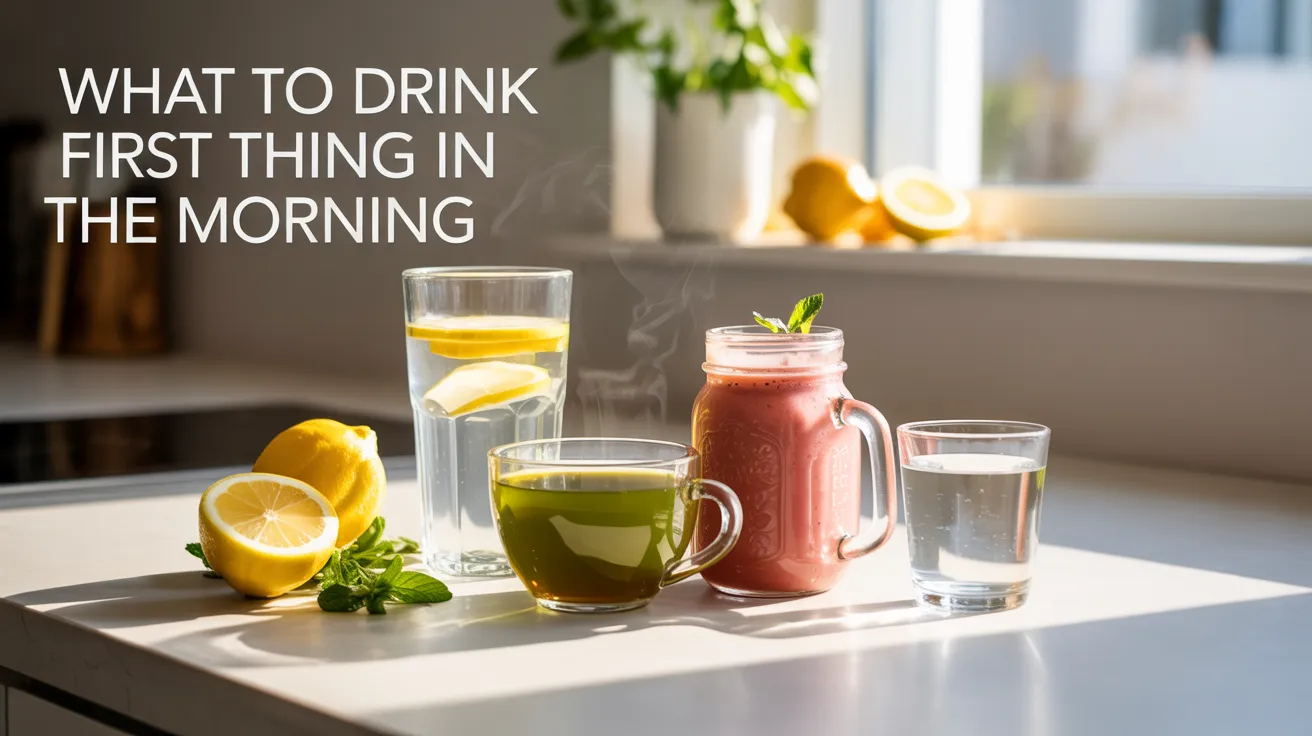 What to Drink First Thing in the Morning