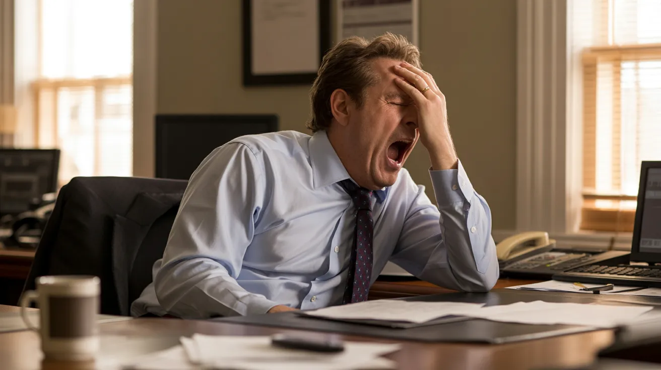 why do I crash in the afternoon after 50