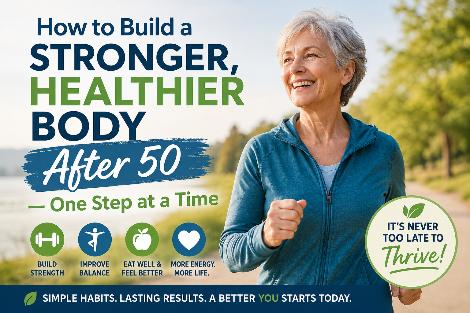 Strong, healthy, thriving after 50